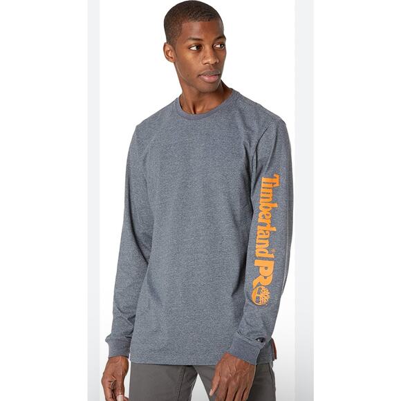 Timberland PRO Men's Base Blended Long Sleeve Workwear T-Shirt - Size: XXL - Picture 3 of 8